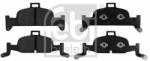 Febi Bilstein set placute frana, frana disc FEBI BILSTEIN 16938 (16938)