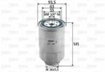 VALEO filtru combustibil VALEO 587709 (587709) - automobilus