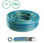 POLIX Градински маркуч 4-слоен bluebos plus 4 слоя, 8-24 bar, 1", 25м (3473009)