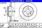 ATE Disc frana ATE 24.0113-0178.1 (24.0113-0178.1) - automobilus