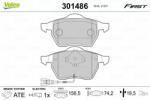 VALEO set placute frana, frana disc VALEO ESSENTIAL 301486 (301486)