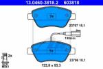 ATE set placute frana, frana disc ATE 13.0460-3818.2 (13.0460-3818.2)
