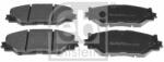Febi Bilstein set placute frana, frana disc FEBI BILSTEIN 116369 (116369)
