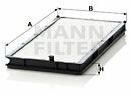 Mann-filter Filtru, aer habitaclu MANN-FILTER CU 3338 (CU 3338)