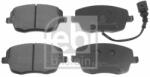 Febi Bilstein set placute frana, frana disc FEBI BILSTEIN 16998 (16998)