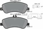 TEXTAR set placute frana, frana disc TEXTAR 2486781 - automobilus