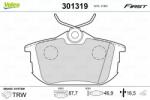 VALEO set placute frana, frana disc VALEO ESSENTIAL 301319 (301319)