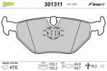 VALEO set placute frana, frana disc VALEO ESSENTIAL 301311 (301311)