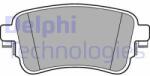 DELPHI set placute frana, frana disc DELPHI LP3261 (LP3261)