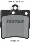 TEXTAR set placute frana, frana disc TEXTAR Q+ 2191903 (2191903)