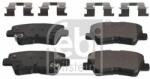 Febi Bilstein set placute frana, frana disc FEBI BILSTEIN 116289 (116289)