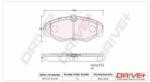 Dr! ve+ set placute frana, frana disc Dr! ve+ DP1010.10. 0041 - automobilus
