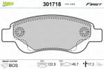 VALEO set placute frana, frana disc VALEO ESSENTIAL 301718 (301718)