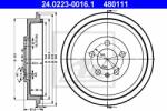 ATE Tambur frana ATE 24.0223-0016.1 (24.0223-0016.1) - automobilus