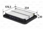 VALEO Filtru aer VALEO 585227 (585227) - automobilus