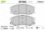 VALEO set placute frana, frana disc VALEO ESSENTIAL 301942 (301942)