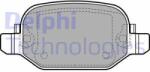 DELPHI set placute frana, frana disc DELPHI LP2475 - automobilus