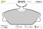 VALEO set placute frana, frana disc VALEO ESSENTIAL 301473 (301473)