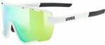 uvex Sportstyle 236 Set White Mat/Green Mirrored Kerékpáros szemüveg