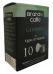 Caffe Brando 10 db ginseng ízesítésű Nespresso kompatibilis kávékapszula