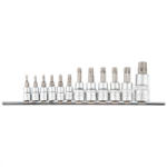 TOPEX 39D342 Set capete bit, chei tubulare