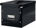 Leitz Click & Store Cube WOW tárolódoboz L méret fekete (E61080095)
