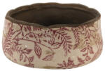 Clayre & Eef Ghiveci de flori din ceramica bej roz 21x8 cm (6CE1400L)