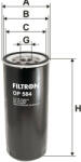 FILTRON OP584 olajszűrő