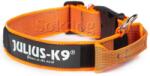 Julius-K9 Color & Grey nyakörv fogóval neon narancs, 50mm, 49-70cm