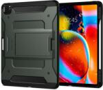 Spigen Tough Armor Pro Case - хибриден кейс с най-висока степен на защита за iPad Pro 11 (2020) (тъмнозелен)
