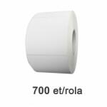 ZINTA Пластмасови pe етикети zinta, 100х100мм, 700 ет. /ролка, бели (100x100x700-pe)