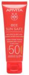 APIVITA Bee Sun Safe Színezett arckrém ráncok és pigmentfoltok ellen SPF50 50ml