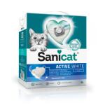 Sanicat Active White 6 L nisip de bentonita pentru litiera pisicilor