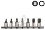 FORCE Комплект вложки с накрайник шестограм Force, 1/4", 7 броя (JN62368)