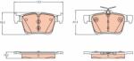TRW set placute frana, frana disc TRW GDB2179 (GDB2179) - automobilus