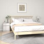vidaXL Noptiere, 2 buc. , alb, 40x31x50 cm, lemn masiv de pin (808126)