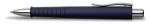 Faber-Castell Pix Cu mecanism si Grip Albastru Poly Ball Faber-Castell (FC241151)