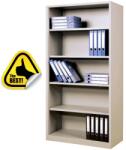 Plus Mobilier ETAJERA METALICA 4 RAFTURI E80, 800x350x1800 mm (LxlxH), 50 kg/polita, Asamblat, PLUS gri 4 800x350x1800 50 kg Etajera metalica (61003962) Dulap arhivare