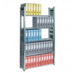Plus Mobilier RAFT METALIC PROFESIONAL 5 POLITE 1200x500x2000 mm (lxAxH) 130 kg/polita, PLUS gri 5 130 kg Otel Raft metalic arhiva Uz industrial 1200x500x2000 (61003918) Dulap arhivare
