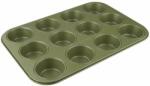 Zenker 12 rekeszes muffinsütő forma Green Vision 38, 5x26, 5x3cm (7456)