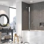 Radaway Paravan pentru cada de baie, Radaway Nes 8 PND II 10088140-01-01L (10088140-01-01L)