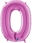 Grabo Balon folie litera O Roz 66 cm - articole-petreceri - 19,99 RON