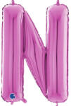 Grabo Balon folie litera N Roz 66 cm - articole-petreceri - 21,99 RON
