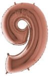 Grabo Balon folie cifra 9 rose gold 66 cm