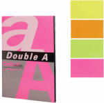 Double A Hartie colorata A4, DOUBLE A Colour Premium Neon, 75 g/mp, 100 coli/top