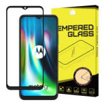 MG Full Glue Super Tough sticla temperata pentru Motorola Moto G9 Play / Moto E7 Plus, Negru