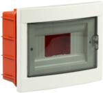 VIKO Lakáselosztó, 6 modul, átlátszó ajtó, süllyesztett (30db/karton) (VIKO-90916006)
