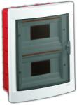 VIKO Lakáselosztó, 2x8 modul, átlátszó ajtó, süllyesztett (10db/karton) (VIKO-90916116)