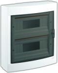 VIKO Lakáselosztó, 2x12 modul, átlátszó ajtó, falon kívüli (10db/karton) (VIKO-90918124)