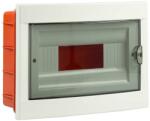 VIKO Lakáselosztó, 12 modul, átlátszó ajtó, süllyesztett (10db/karton) (VIKO-90916012)